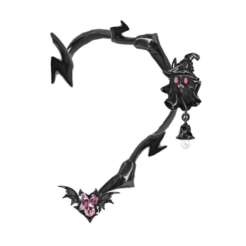 Halloween Party Copper Earrcuff Earrings for Women