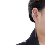 Star Earcuff Earrings High Copper Metal Earclip For Women