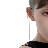 Star Earcuff Earrings High Copper Metal Earclip For Women
