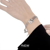 High Brass Chain Bracelet Simply Style Jewelry For Women