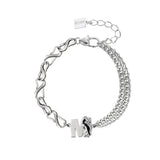 High Brass Chain Bracelet Simply Style Jewelry For Women