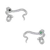 Personality Snake Earrings For Women Jewelry High Brass Earcuff Earrings