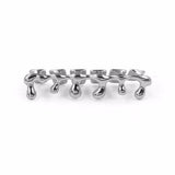 MATHALLA Hip Hop Grill Plating Rose Hip Hop Teeth Dripping Grillz Hat Bottom