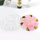 Large Wine Rack Resin Mold Silicone Coaster DIY Home Decoration
