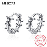 925 Silver Hoop Earring Wire Ear Cuff Clip On S925 Earrings