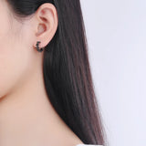 925 Silver Hoop Earring Wire Ear Cuff Clip On S925 Earrings