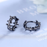 925 Silver Hoop Earring Wire Ear Cuff Clip On S925 Earrings