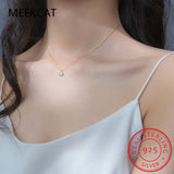Geometric Eyes Pendant Necklace 925 Sterling Silver Jewelry