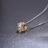 2PCS 6mm Square Crystal Beads DIY Jewelry Accessory