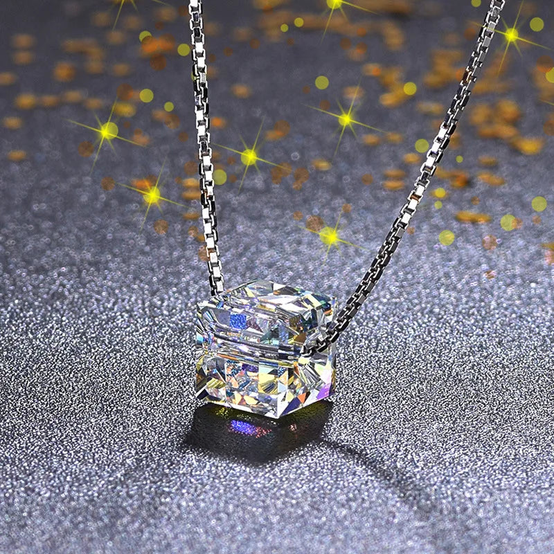 2PCS 6mm Square Crystal Beads DIY Jewelry Accessory