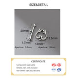 S925 Silver Heart Bracelet Buckle DIY Accessory Set