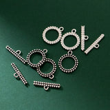 S925 Sterling Silver Bracelet OT Buckle Charms DIY Accessories