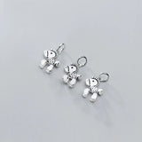 Vintage Horse Charm 925 Silver Thai Animal DIY Necklace Bracelet