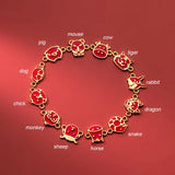 925 Silver 12 Zodiac Animals Charms for DIY Jewelry Making