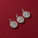 925 Sterling Silver Tiger PiXiu Pendant Charms DIY Making Supplies