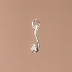 925 Silver Longevity Good Luck Ganoderma Pendant Charms