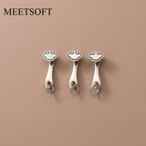 925 Silver Longevity Good Luck Ganoderma Pendant Charms