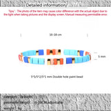 Bohemia Sterling Silver Beads Bracelet for Women