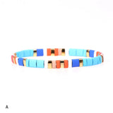 Bohemia Sterling Silver Beads Bracelet for Women