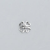 10pcs S925 Sterling Silver Flower Bead Caps Charms DIY Jewelry Accessory