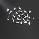 925 Sterling Silver Zircon Charms for DIY Jewelry Making