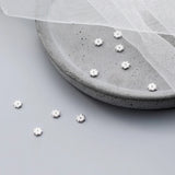 925 Silver Spacer Bead Caps 4-7mm 3pcs DIY Jewelry Components