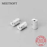 925 Sterling Silver 8mm Loose Beads for DIY Necklace