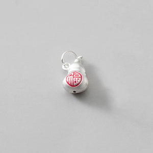 925 Sterling Silver Cloud Gourd Dangle Charms for DIY Necklace