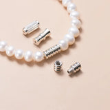 925 Sterling Silver Connection Buckle Charms for DIY Necklace Bracelet