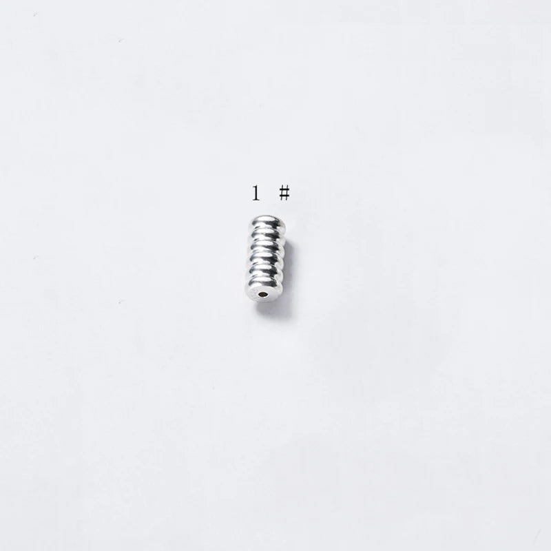 925 Sterling Silver Connection Buckle Charms for DIY Necklace Bracelet