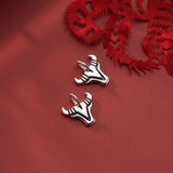 925 Silver Cow Animals Charm for DIY Necklace Bracelet