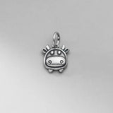 925 Silver Cow Blessing Animals Charm DIY Jewelry Accessory