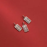 925 Silver Happy Letter Charms for DIY Jewelry Making