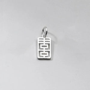 925 Silver Happy Letter Charms for DIY Jewelry Making