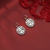 925 Sterling Silver Letter Cloud Charms for DIY Fine Jewelry