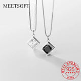 925 Sterling Silver Zircon Pendant DIY Jewelry Accessory