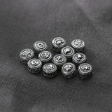 925 Sterling Silver Zodiac Animals Loose Bead DIY Jewelry Accessory