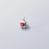 925 Sterling Silver Elephant Charm for Bracelet Accessory