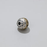 S925 Sterling Silver Buddhism Rotatable Beads DIY Necklace Decoration