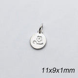 S925 Silver Flower Charms for DIY Jewelry Making