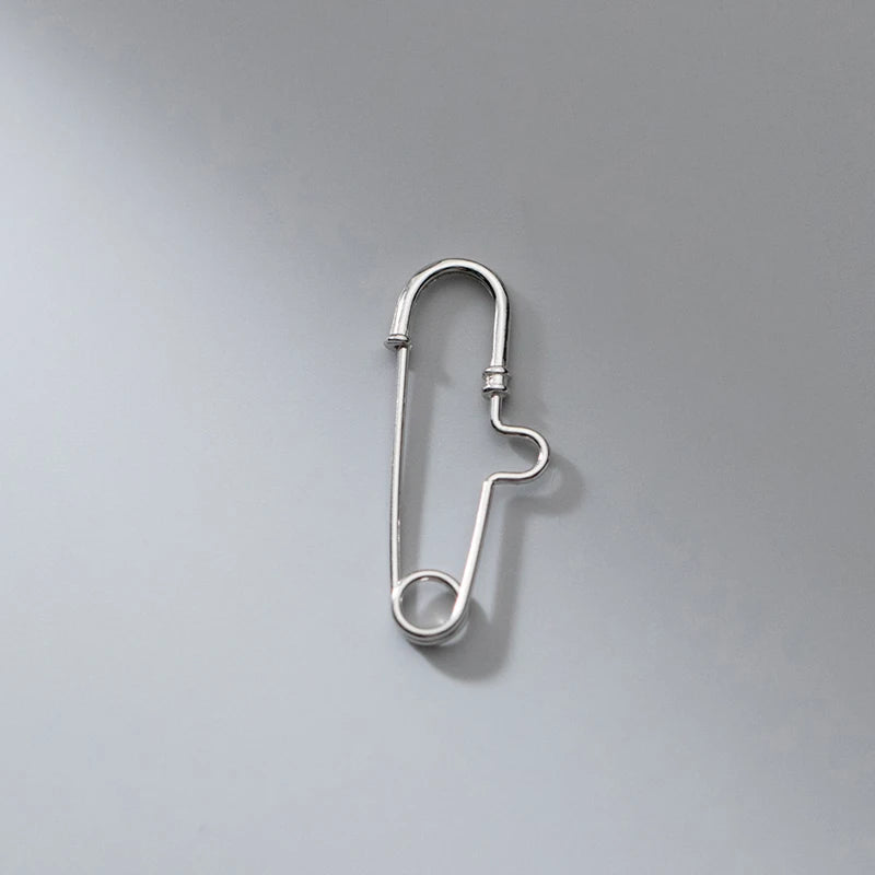 S925 Sterling Silver Pin Pendant Charms for DIY Necklace