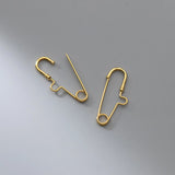 S925 Sterling Silver Pin Pendant Charms for DIY Necklace