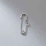 S925 Sterling Silver Pin Pendant Charms for DIY Necklace