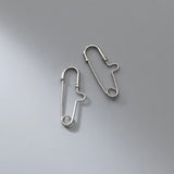 S925 Sterling Silver Pin Pendant Charms for DIY Necklace