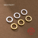 S999 Sterling Silver 3D Pendant Charms for DIY Jewelry, 13mm