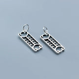 Sterling Silver Abacus Charms for Jewelry Making