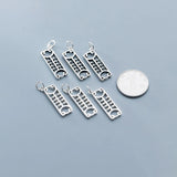 Sterling Silver Abacus Charms for Jewelry Making