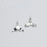 Fish Tail Charms DIY 925 Silver Necklace Making Jewelry Accessories