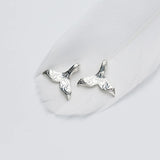 Fish Tail Charms DIY 925 Silver Necklace Making Jewelry Accessories