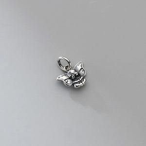 S925 Sterling Silver Elephant Baby Pendant Charms DIY Necklace Bracelet